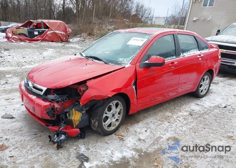 2008 Ford Focus Se/Ses из США, поврежденный, VIN 1FAHP35NX8W171650